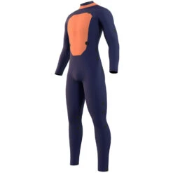 Mystic Star 3/2mm GBS Back-Zip Fullsuit Wetsuit - Night Blue -Mystic Sales Store 2021 Mystic Star 43 Backzip Wetsuit Night Blue 210311 449 03