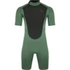 Typhoon Storm3 3/2mm Shorty Wetsuit - Myrtle Green