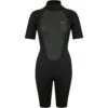 Typhoon Womens Storm3 3/2mm Shorty Wetsuit - Black -Mystic Sales Store 2021 Typhoon Womens Storm Shorty Black Graphite 250894 1