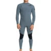 Quiksilver 3/2mm Everyday Session Chest-Zip Wetsuit - Grey -Mystic Sales Store 2022 Quiksilver 32 Session Mens Wetsuit Grey 1