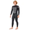 Rip Curl Omega 3/2mm E-Stitch Back Zip Wetsuit - Black