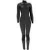 Sola Womens Nova 5/4mm Front Zip Wetsuit - Black -Mystic Sales Store 2022 Sola Womens Nova Double Front Zip Wetsuit A1506 NOVA BLACK FRONT