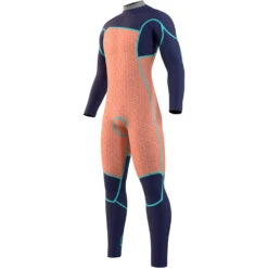 Mystic MAJESTIC 4/3 GBS Front Zip Wetsuit - Navy -Mystic Sales Store 2023 Majestic Chestzip Fullsuit Navy 3 2