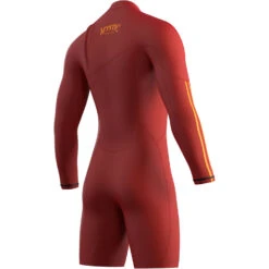 Mystic THE ONE 3/2mm Zip-Free Long Arm Shorty Wetsuit - Red -Mystic Sales Store 2023 Mystic Mens Wetsuit 230126 300 02