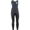 Alder Quatro 3/2mm Front Zip Long John Wetsuit - Black/Blue -Mystic Sales Store Alder Quatro Front Zip Longjohn Wetsuit 1