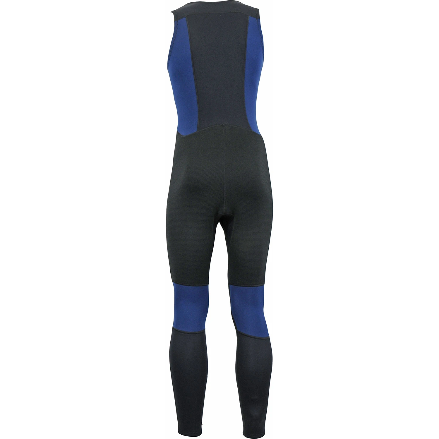 Alder Quatro 3/2mm Front Zip Long John Wetsuit - Black/Blue 4 Alder Quatro 3/2mm Front Zip Long John Wetsuit - Black/Blue - Image 2