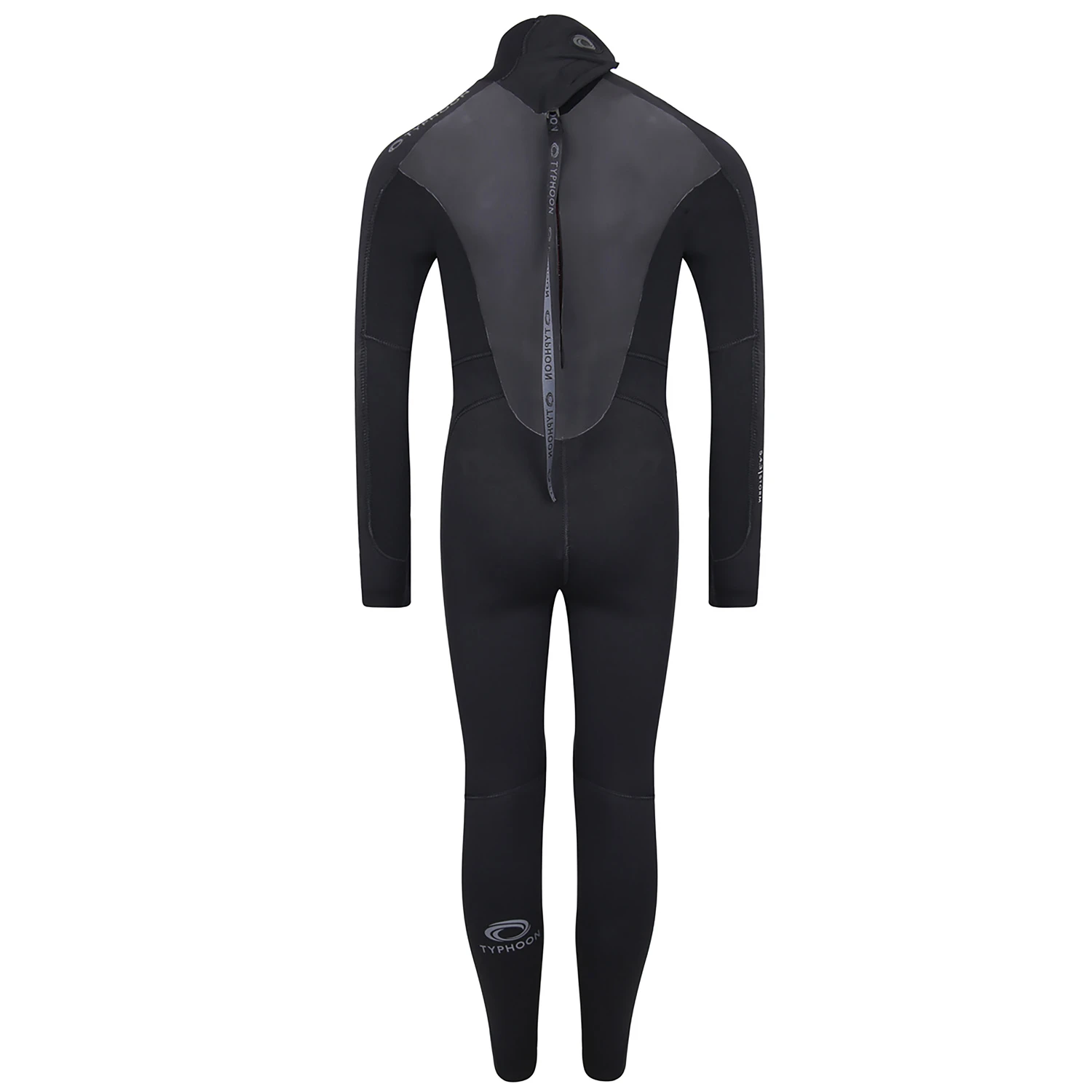 Typhoon Junior Storm5 5/4mm Fullsuit Wetsuit - Black 4 Typhoon Junior Storm5 5/4mm Fullsuit Wetsuit - Black - Image 2