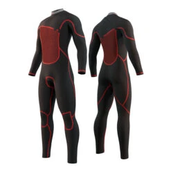Mystic THE ONE 3/2 GBS Zip-Free Wetsuit - Grey -Mystic Sales Store Mystic The One Zip Free Fullsuit Wetsuit Black 2 1