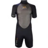 Sola Fusion 3/2mm Shorty Wetsuit - Black -Mystic Sales Store Sola Mens Shorty Black A172120BLACK20FRONT