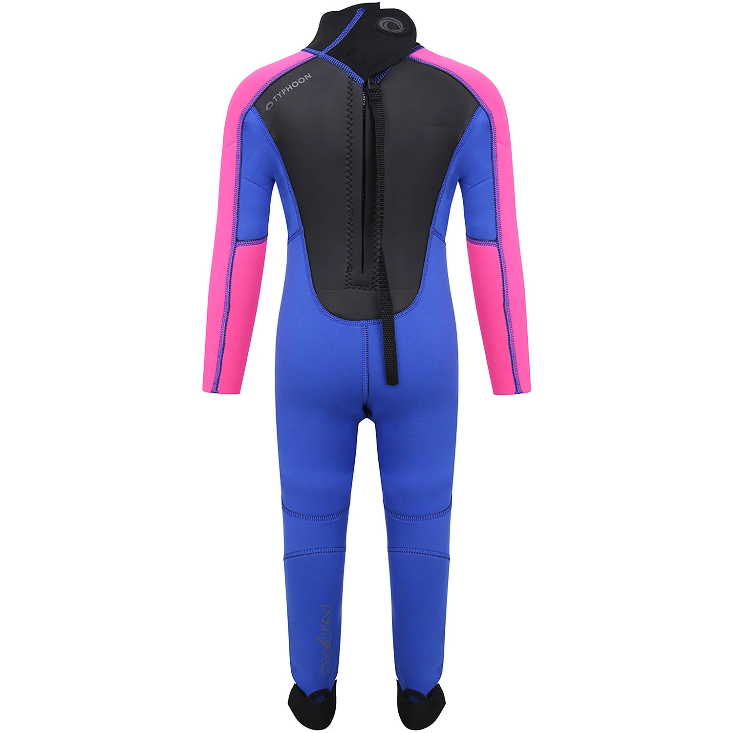Typhoon Swarm3 Infants 3/2mm Fullsuit Wetsuit - Purple/Hot Pink 4 Typhoon Swarm3 Infants 3/2mm Fullsuit Wetsuit - Purple/Hot Pink - Image 2