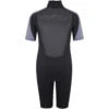 Typhoon Swarm3 Boys 3/2mm Shorty Wetsuit - Black/Graphite -Mystic Sales Store Typhoon Junior Swarm3 Shorty Wetsuit 250991 BLACK GRAPHITE 1