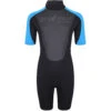 Typhoon Swarm3 Boys 3/2mm Shorty Wetsuit - Black/Blue -Mystic Sales Store Typhoon Junior Swarm3 Shorty Wetsuit 250992 BLACK BRILLIANT BLUE 1