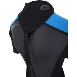 Typhoon Swarm3 Boys 3/2mm Shorty Wetsuit - Black/Blue -Mystic Sales Store Typhoon Junior Swarm3 Shorty Wetsuit 250992 BLACK BRILLIANT BLUE 3