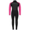 Typhoon Swarm3 Girls 3/2mm Fullsuit Wetsuit - Black/Pink -Mystic Sales Store typhoon swarm3 wetsuit for youth black pink 250990